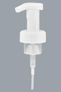 Quality PCR Material 30mm Foam Pump White Color Hand Press Round Bottle Use wholesale