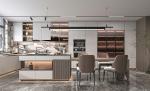 American Custom Modular Luxury White Lacquer Modern Designs Kitchen Cabinets
