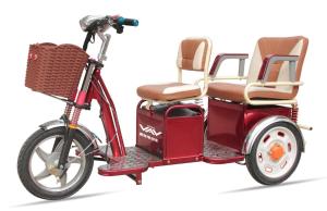 Quality Two Passengers Motorized Electric Tricycles , Three Wheel Electric Trike wholesale
