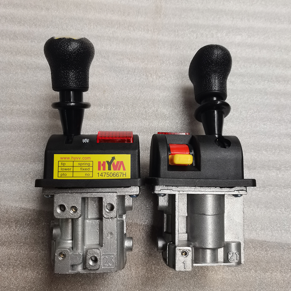 Standard Manual Slow Lowering Combination Control Valve for Heavy Trucks Pzqkf10-08