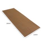 98in X 47in Eva Faux Synthetic Teak Deck L240cm Laminated Flooring
