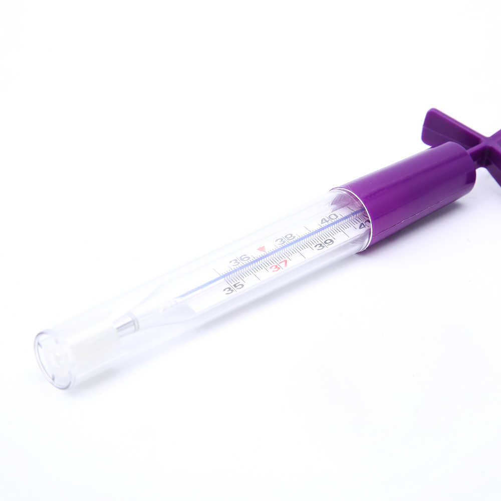 High quality mercury free glass clinical gallium thermometer with CE ISO approved