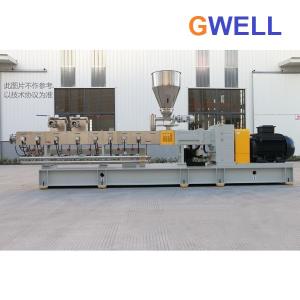 Quality 85mm Conical Co Rotating Twin Screw Extruder Mixing Melting wholesale