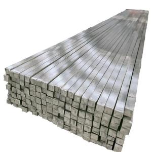 Quality AISI Stainless Steel 304 316 321 Square Solid Steel Rods 10*10 20*20 50*50 wholesale