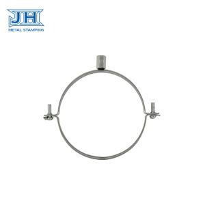 Quality Galvanized Steel Pipe Clamps Assembly Parts Of Air Ventilation System wholesale