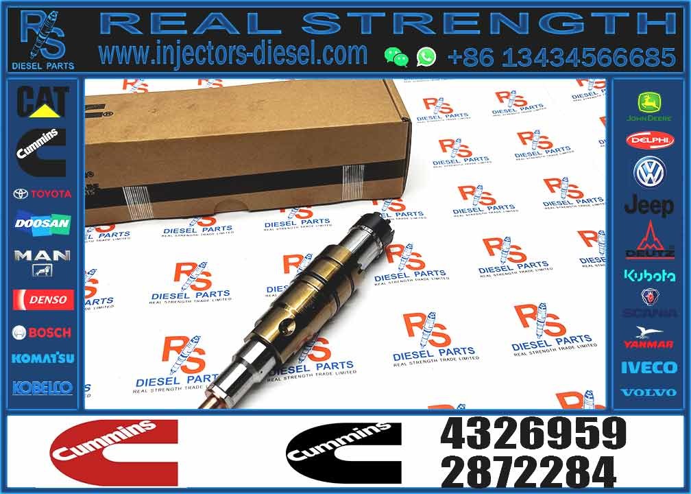 factory fuel injector assembly CRDI 2872544 2872405 2894920 4307217 5491721 4326959 for Cummins Scania XPI injector