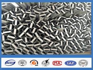 Quality 13kv 15kv 69kv Philippines Octagonal Galvanized Metal Steel Pole wholesale