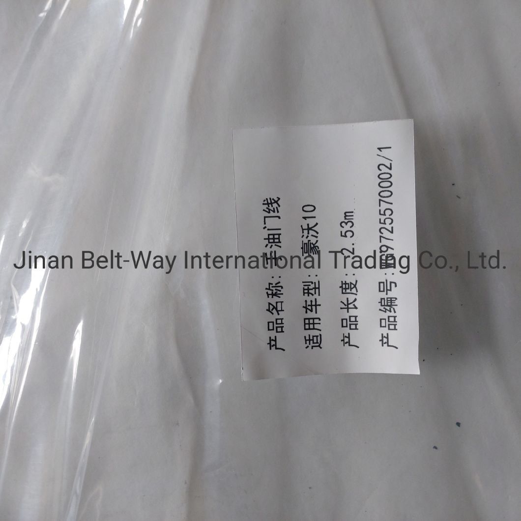 Sinotruk HOWO Parts Truck Parts Truck Spare Parts Hand Throttle Cable Wg9725570002-1