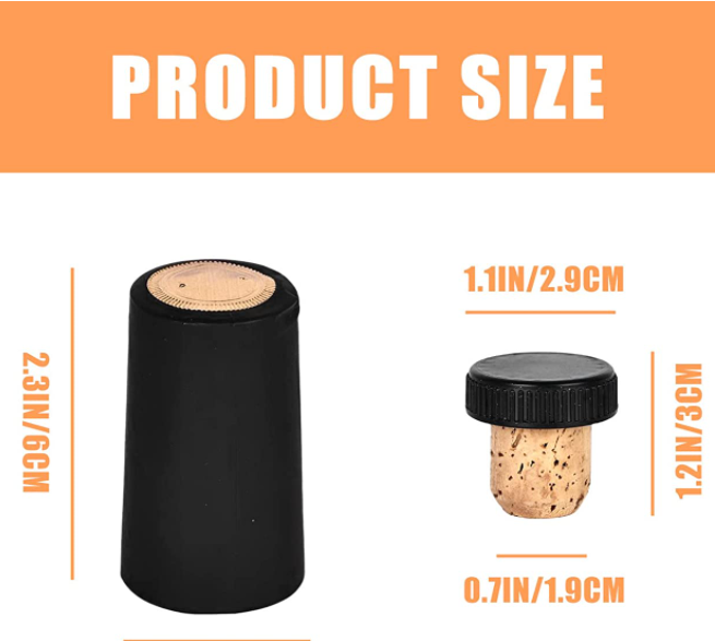 OEM ODM Wine Bottle Sealed Heat Shrink Black PVC Shrink Capsules For Beverage