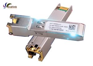 Quality 1310nm SFP-1000BaseT 1.25Gb/s RJ45 100m Copper Sfp Transceiver wholesale