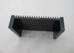 Black Anodized Aluminium Heat Sink Profiles , Extruded Aluminum Heatsink