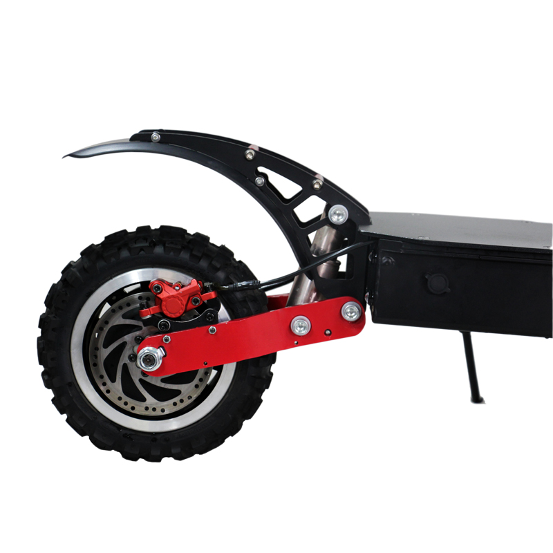 Big Wattage 11 Inch Lightweight Folding Electric Scooter Hydraulic Oil Brake