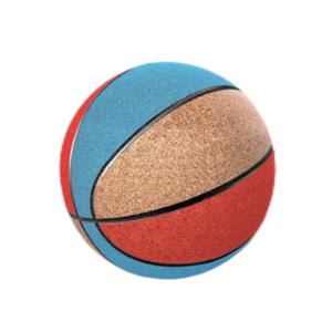 Quality Renewable Custom Cork Basketball Balls Antislip Ageing Resistance Size 7 wholesale