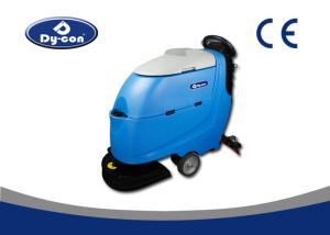 Great Brush Pressure Walk Behind Floor Scrubber Machine With 500W Traction Motor