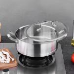 New Arrival Stainless Steel Kitchen Cookware Sets Pots And Pans Saucepan Pot Set
