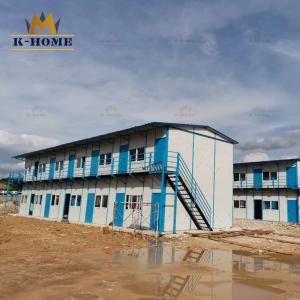 Quality Tempoary Movable Low Cost Sandwich Panel House For Camp wholesale