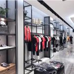 Wall Boutique Clothing Display Racks Clothes Retail Shop For Apparel Store