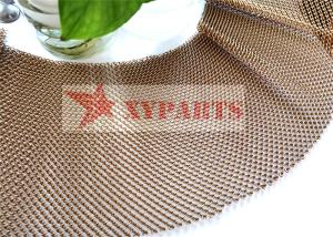 Quality Decoration Colors Aluminum Alloy Coil Metal Mesh Curtain As Metal Room Ceilings wholesale