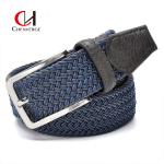 ODM Woven Elastic Belt Needle Buckle canvas Braided Belt