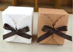 Square Shape Custom Printed Gift Boxes Coated Paper Material Size 6.5 * 6.5 * 4