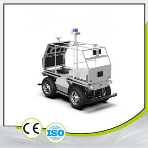 Quality UGV Outdoor Off Road 4 Wheel Drive Robot Chassis 48V Servo Motor Drive wholesale