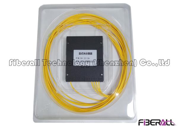 CATV / CCTV Links Fibre Optic Splitter , Fiber Optical Splitter LSZH / PVC