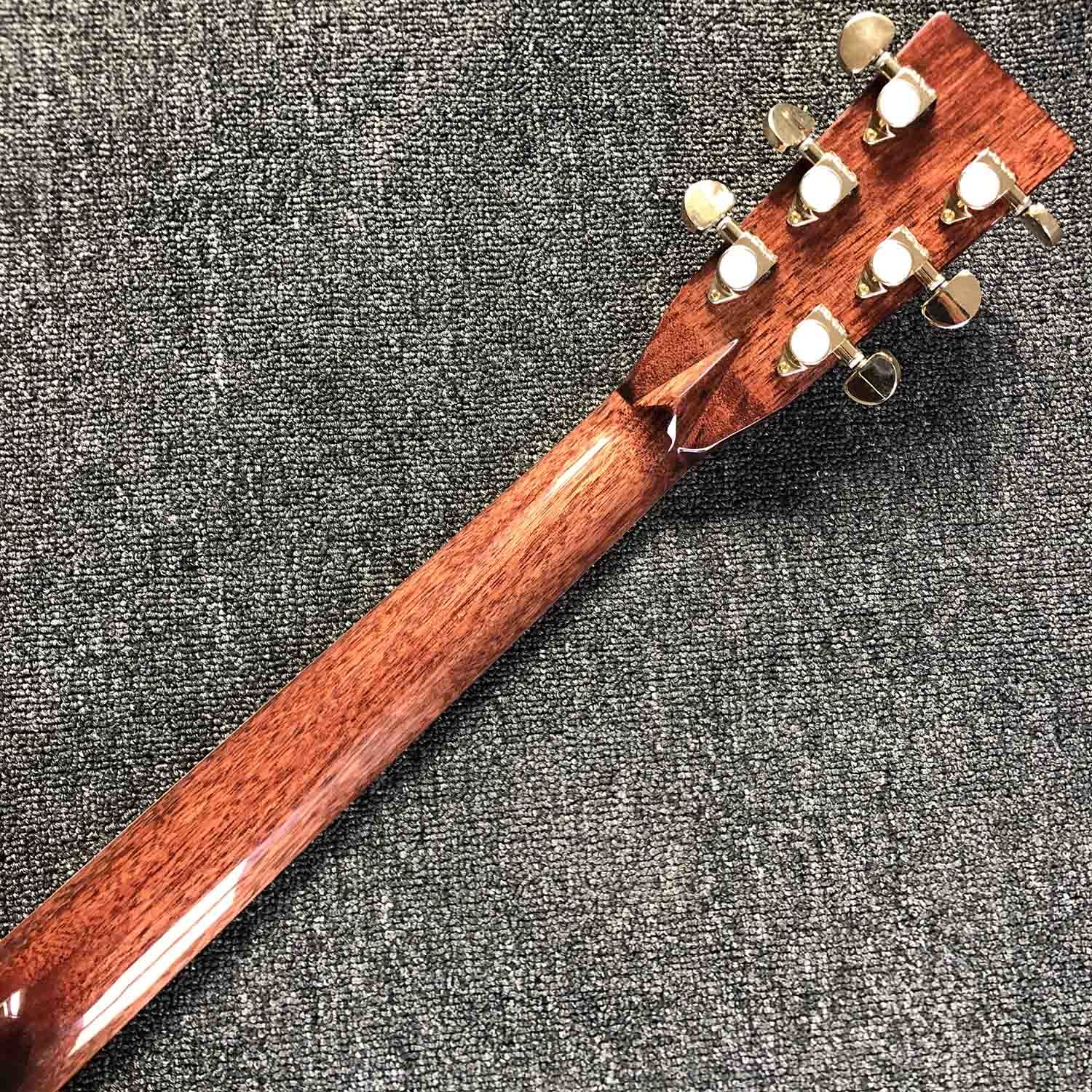 Custom Dreadnought D Style Rosewood Backside and Fingerboard Acoustic Electric Guitar