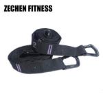 Home Fitness Wooden Gymnastic Rings 32mm Gym Equipment With Safety Carabiners