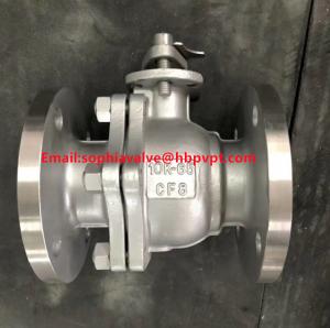 Quality BODY CF8 CF8M stainless steel ball valve wholesale