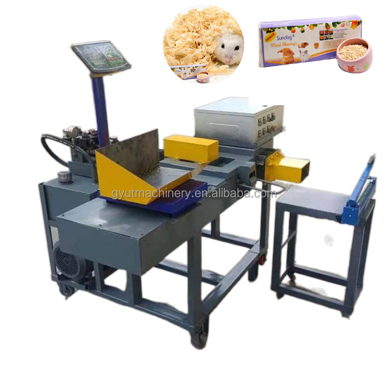 10% Off Discount Automatic Wood Shaving Baler for Animal Bedding Long Service Life