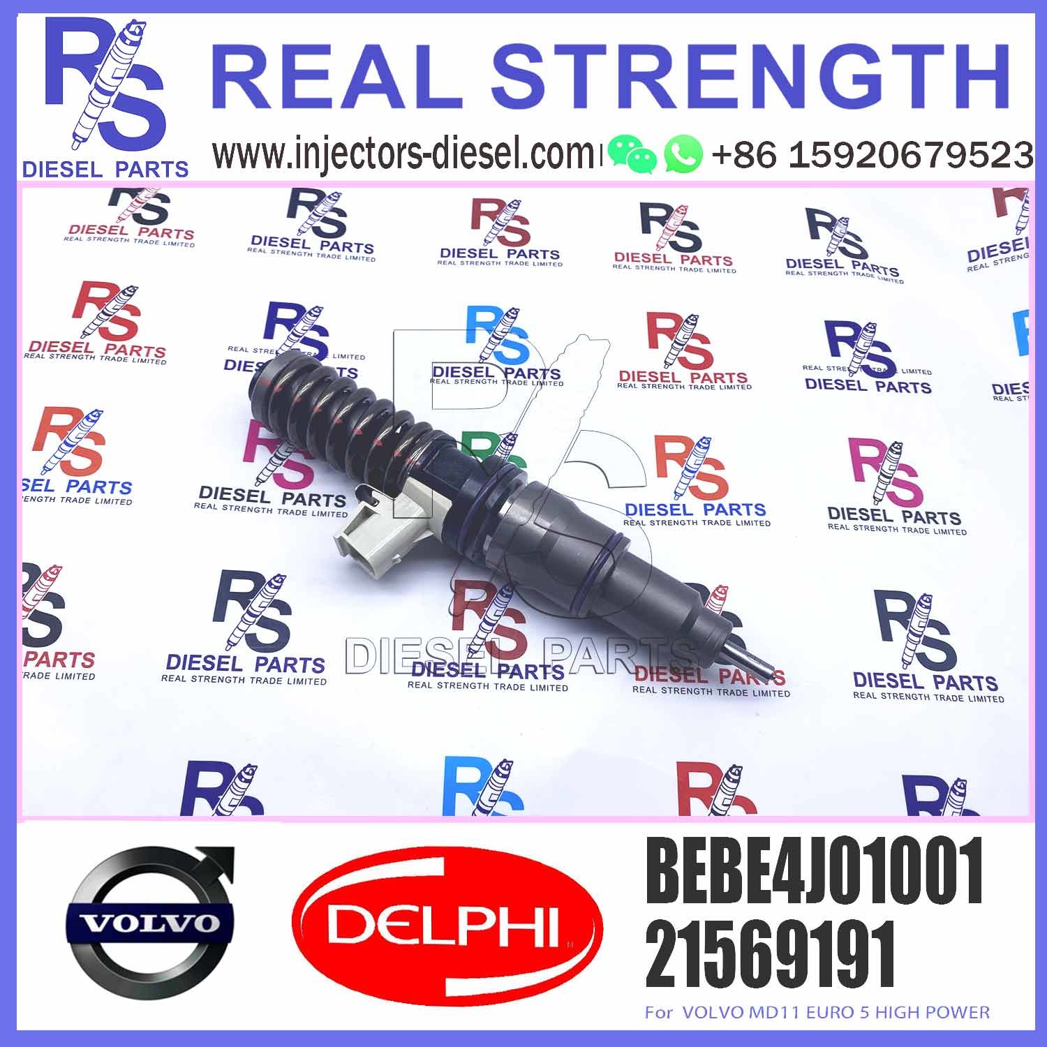 New Diesel Fuel Injector 21582103 21582103 BEBE4J01001 BEBE4J01001 for V-O-L-V MD11 Engine
