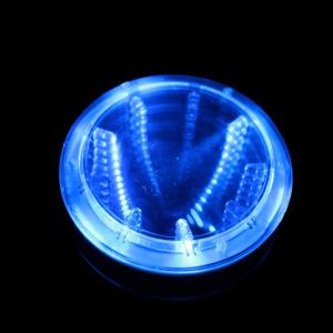 Quality Tunnel Effect Push-Bottom Switch LED Coaster For Table Centerpieces, Weddings, Birthdays, KTV ,Night Club wholesale
