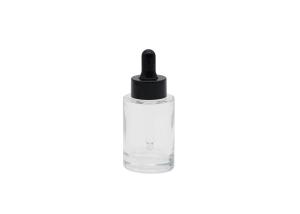 Quality 50ml 18/410 Clear Dropper Bottles For Essential Oil wholesale
