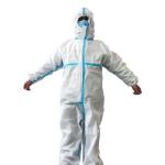 PP Disposable Medical Protective Clothing Non Woven Skin Friendly