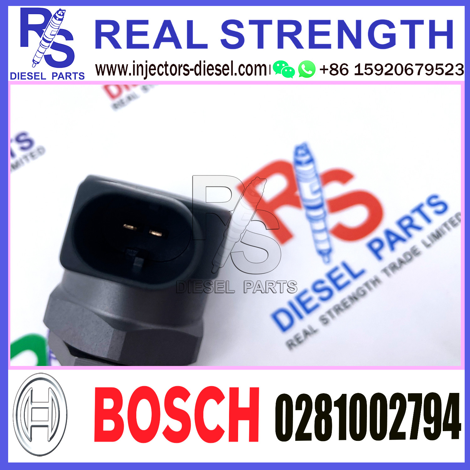 0281002794 Injector Control Valve A6420780149 BOSCH Diesel Pressure Regulator Valve