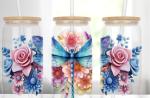 Self Adhesive Disney Tumbler Wrap Glass Cup Wraps UV Varnish