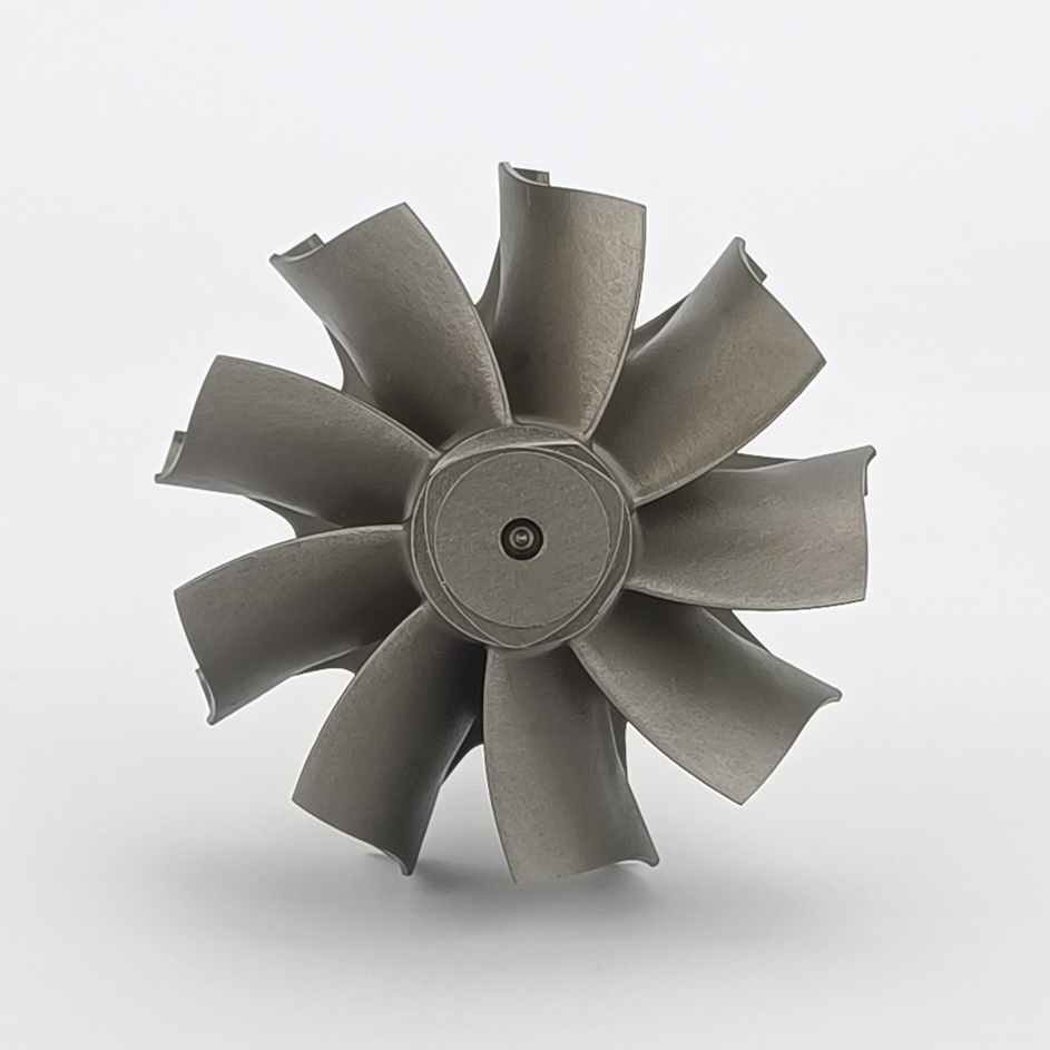 MS-TECH Turbo G40 Turbine Wheel Shaft 870630-3 FOR 860777-1/2/3 Ind 47.2mm Exd41.2mm Blades 5+5