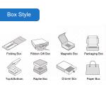 Customized Logo Luxury Box Rigid 2mm Wig Gift Box Cardboard Packaging Paper Box