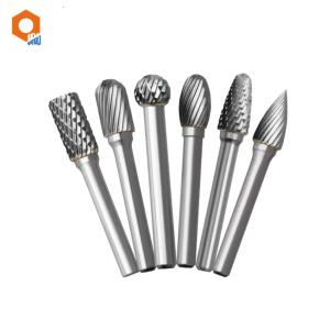 Quality Wear Resisting 10pcs Tungsten Carbide Burr Set 10mm Burr Diameter wholesale