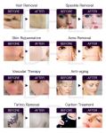3 in 1 Multifunctional rf elight rejuvenation nd yag laser tattoo removal hair