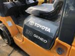 Used Orignal Japan Manufactured Toyota Geneo 8fg30 Forklift Truck in Excellent