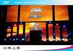 SMD2121 RGB Rental Led Display 500 X 1000mm Ultra thin LED screen P4.81 P6.25