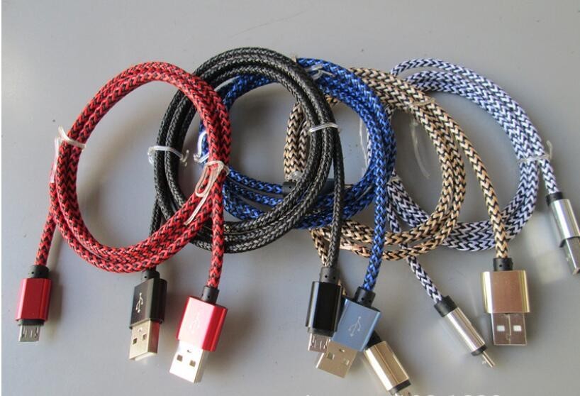 High Speed Charge Adapter Charger Magnetic Usb Cable , Blue Silver Red Gold