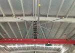 1.5kw PMSM Motor Al Mg Alloy Giant Ceiling Fans 380AC For Indoor Sports Space