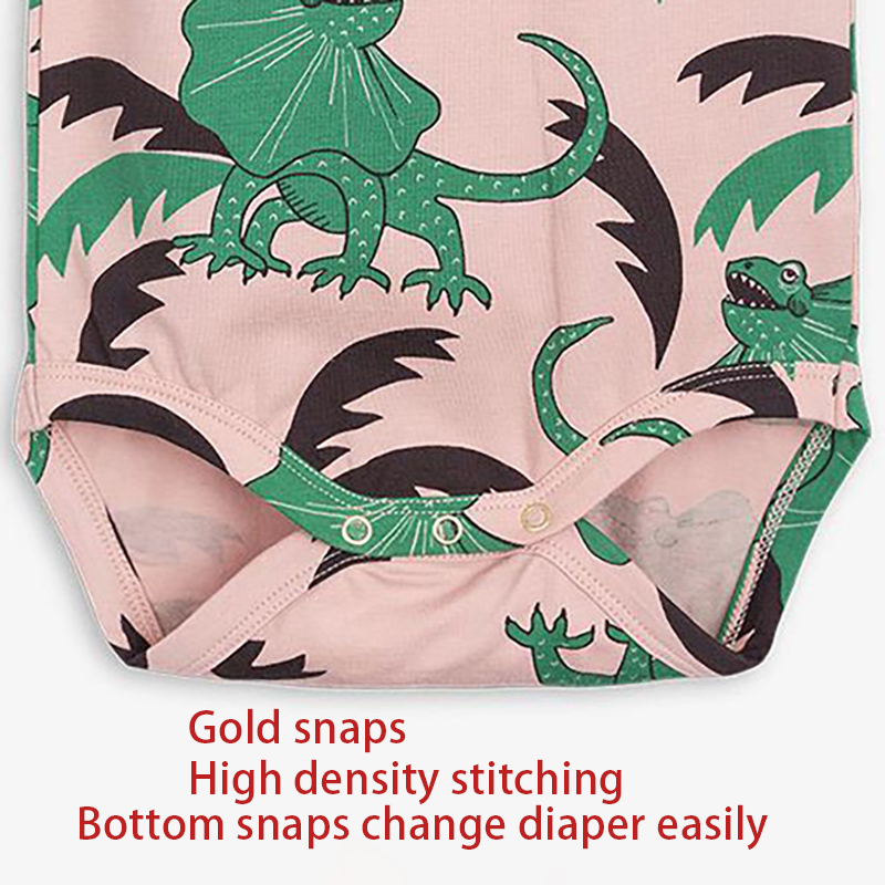 Newborn Jumpsuits Clothes Set Summer Cotton Baby Rompers Wholesale With Button Baby