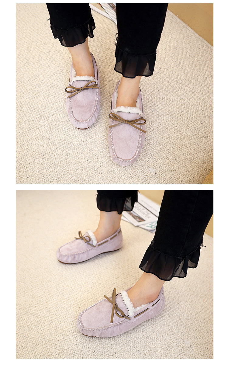 Autumn And Winter Pregnant Plus Size Shoes , Thick Plush Warm Cotton Soft Bottom Shoes