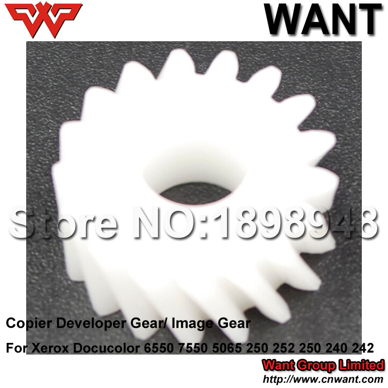 DCC6550 xerox developer gear Copier parts for Xerox docucolor 6550 7550 5065 252 250 240 242 image gear
