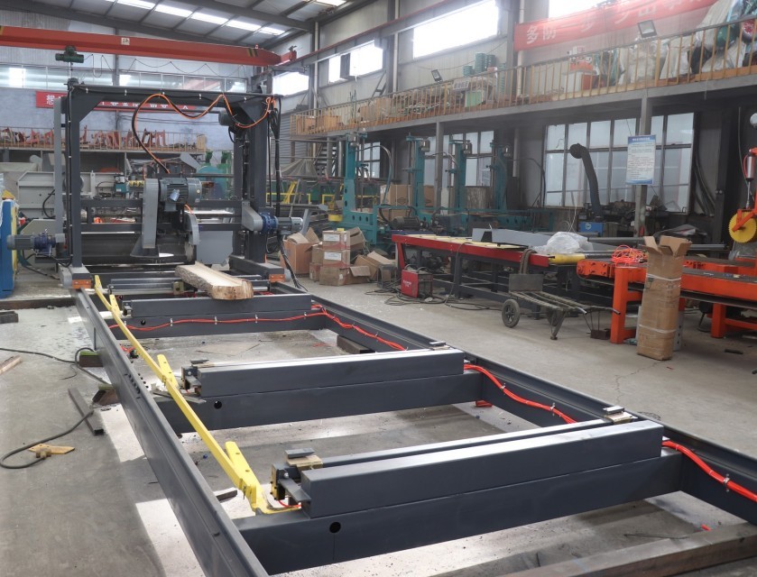 Electric Circular Saw Twin Cut Saw Portable Swing Blade Sawmill, Wood Circular Saw Machine