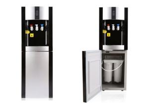 Quality 3 Tap Pipeline Water Dispenser Free Standing Built In Filtration Housing Compressor cooling wholesale