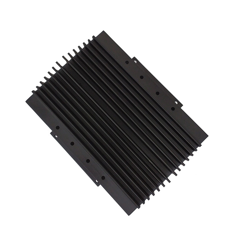 CNC Precision Heatsink Extrusion Profiles With Surface Treatment Anodizing Black